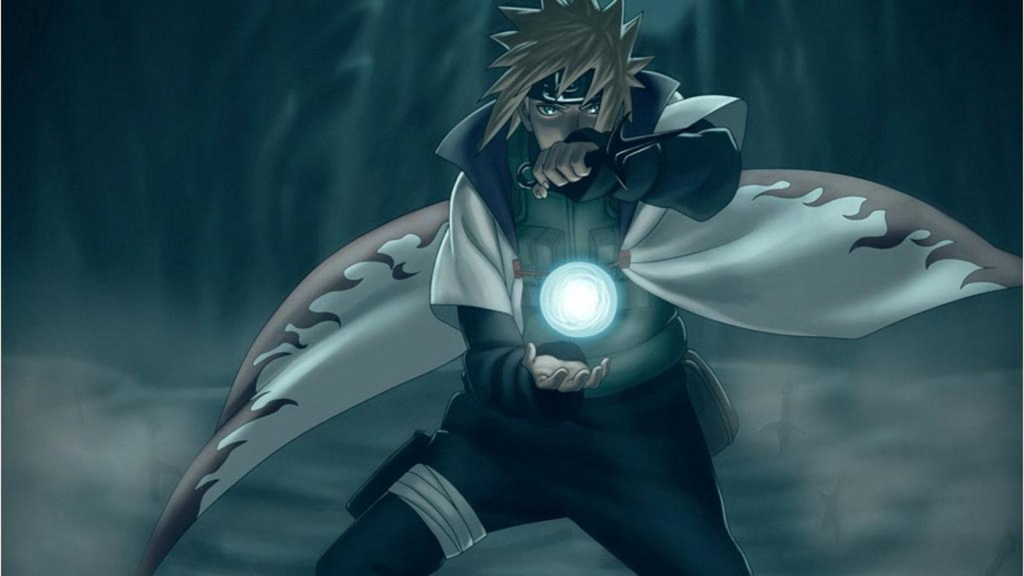 minato namikaze 4k poster